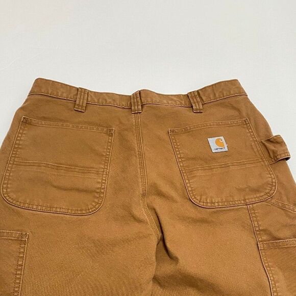 Carhartt RUGGED FLEX 38x30 Straight Fit Duck Double Front Tapered Utility Pants - Picture 7 of 10